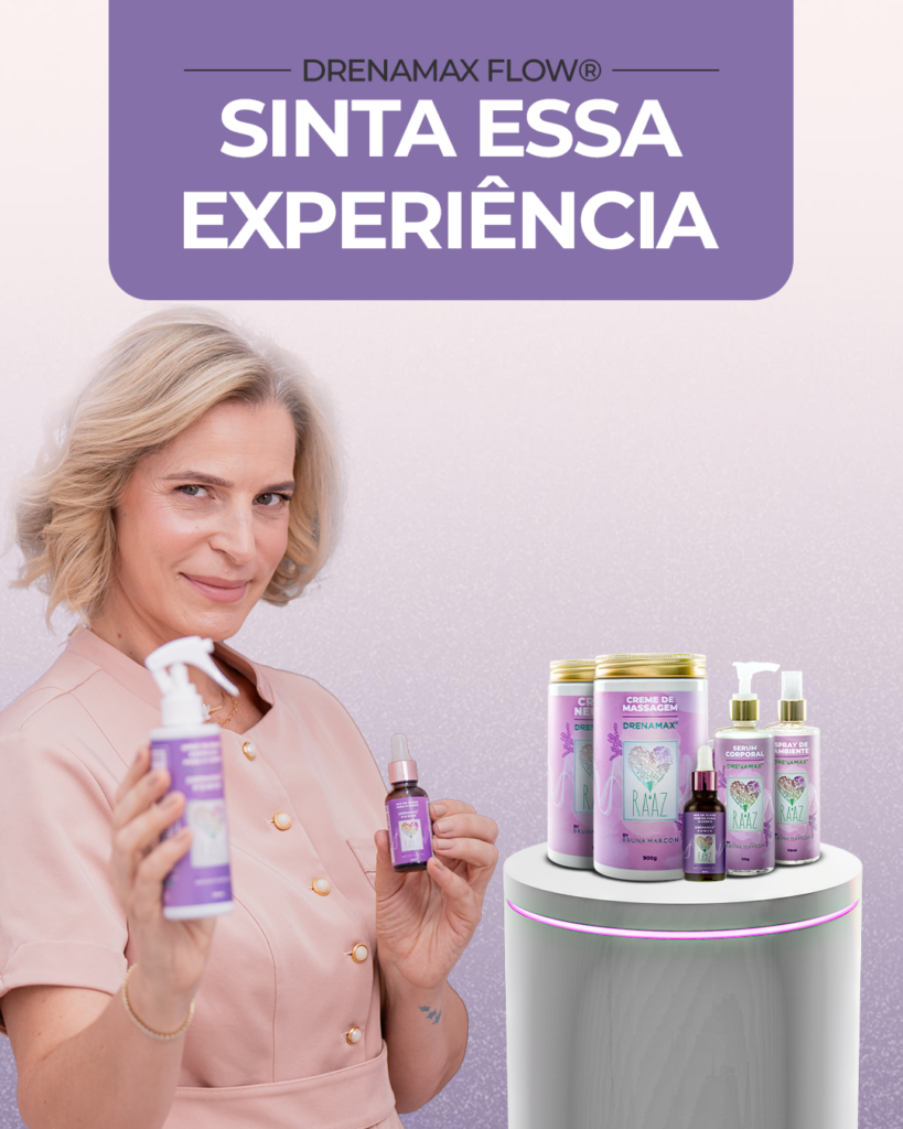 DrenaMax Flow: A Revolução da Drenagem Linfática Criada por Bruna Marcon